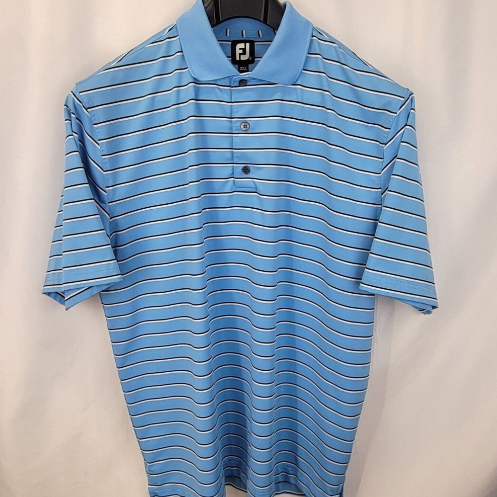 FJ Footjoy Short Sleeve Golf Polo Shirt Men's X- Large